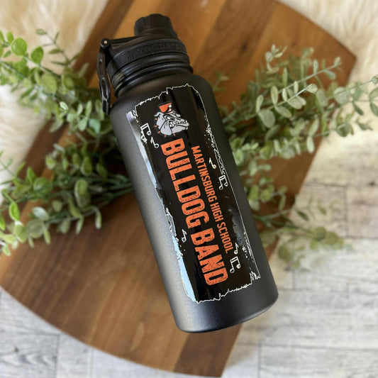 MHS BULLDOG BAND STAINLESS BOTTLE