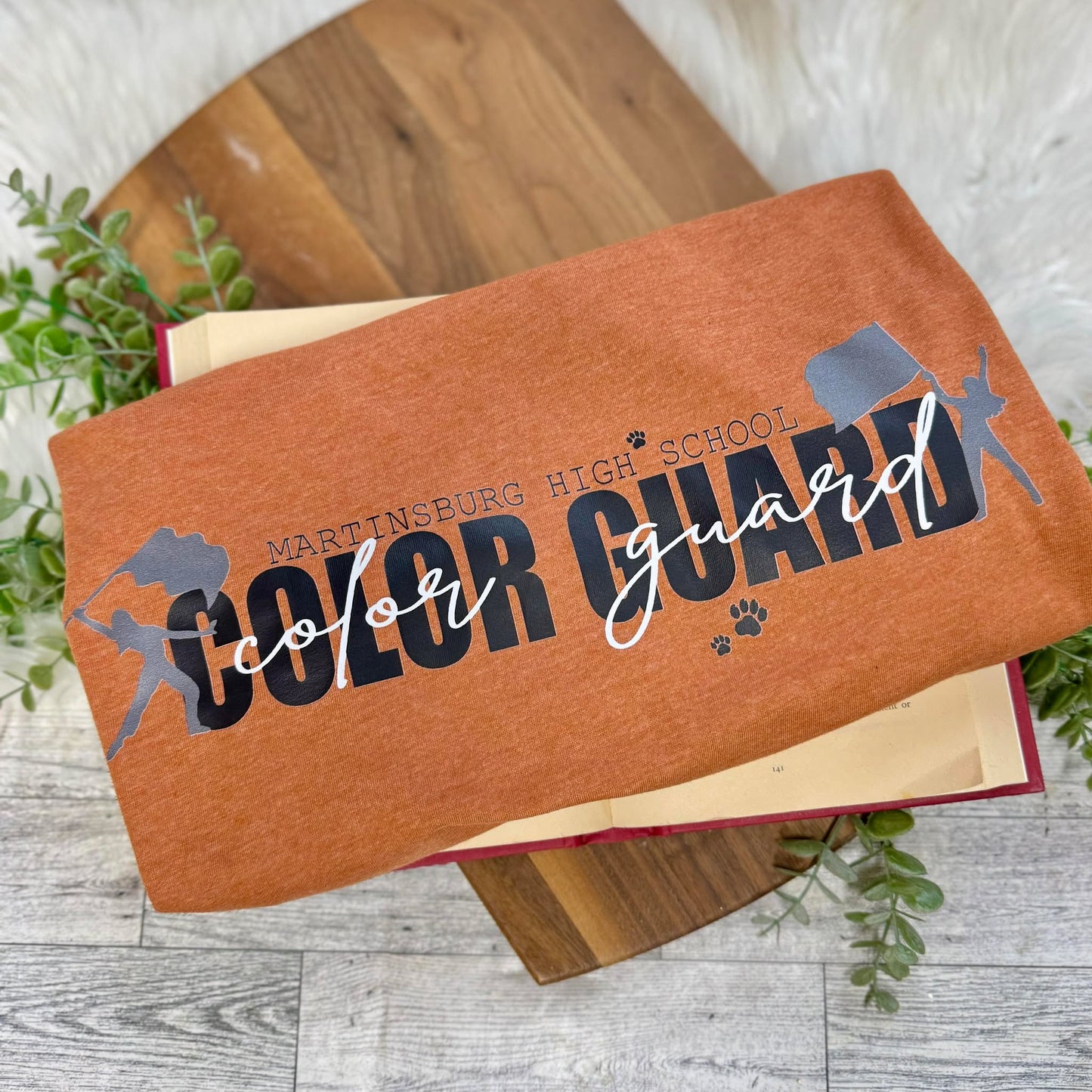 MHS  COLOR GUARD BOLD SCRIPT