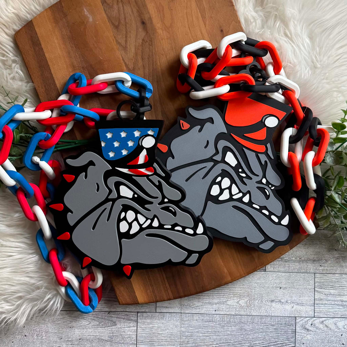 MHS BULLDOG BAND 3D PRINTED CHAINS