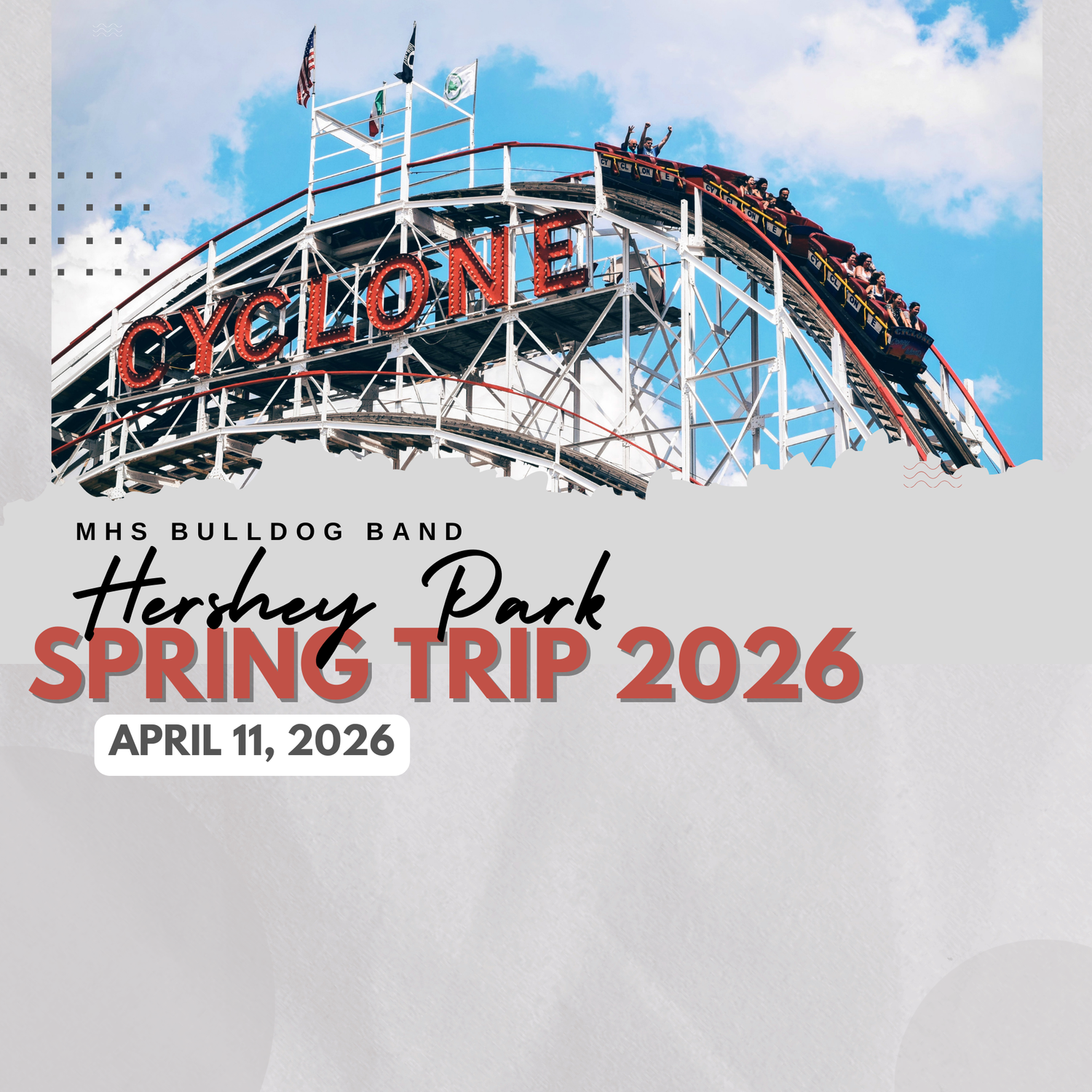 HERSHEY PARK 2026 SPRING TRIP