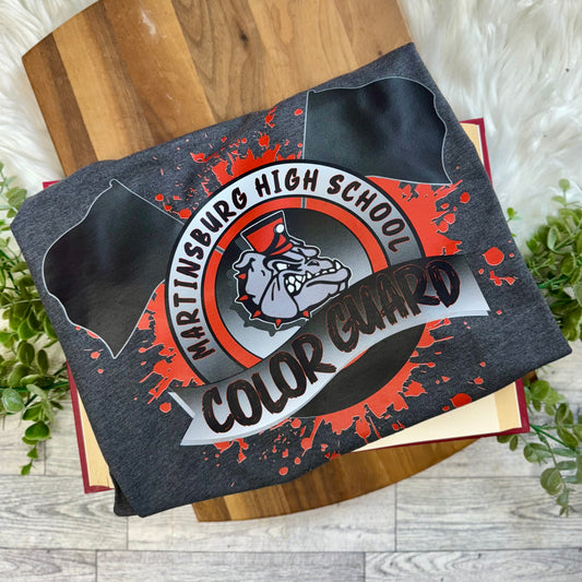 MHS COLOR GUARD LOGO