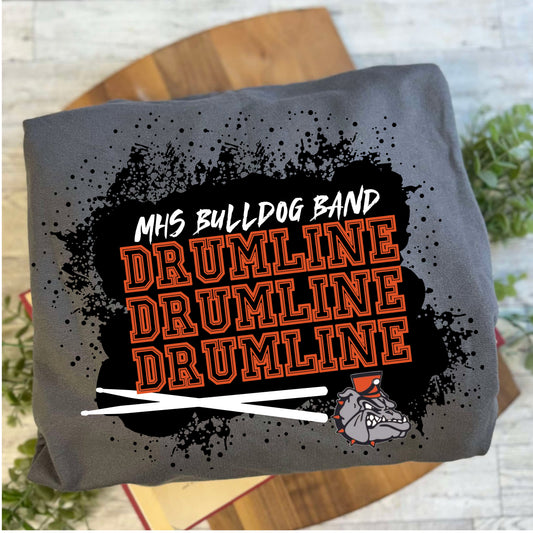 MHS DRUMLINE SPLATTER