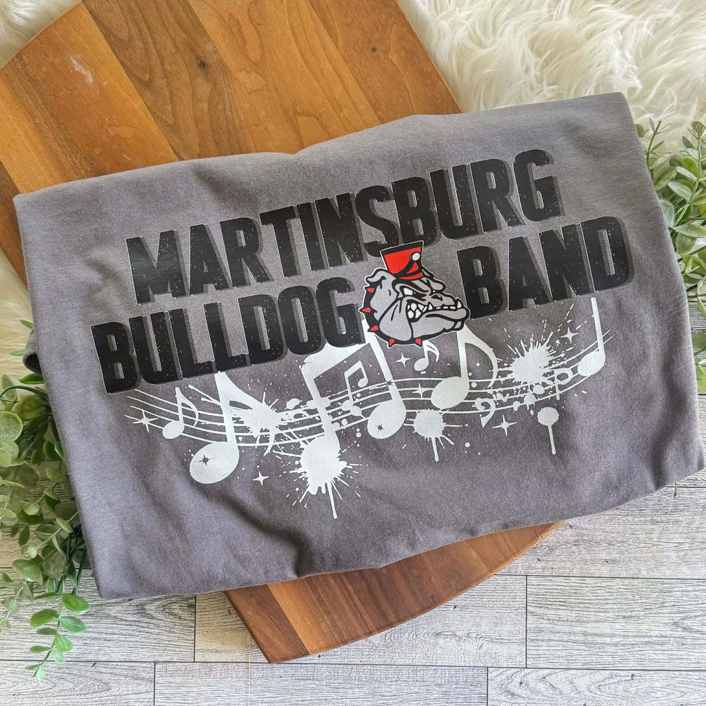 MHS BULLDOG BAND WHITE NOTES