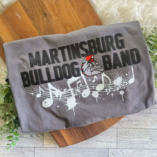MHS BULLDOG BAND WHITE NOTES
